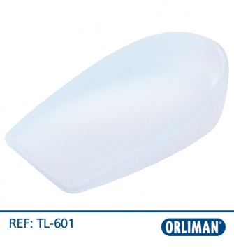 CALCANHEIRA DE SILICONE TRANSPARENTE FINA