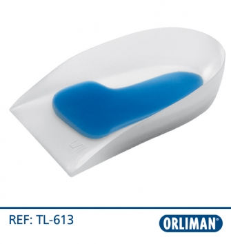 CALCANHEIRA EM SILICONE ANATÓMICA PARA ESPORÃO